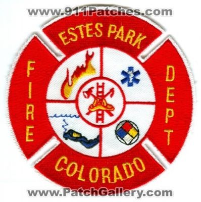 Estes Park Fire Department Patch (Colorado)
[b]Scan From: Our Collection[/b]
Keywords: dept