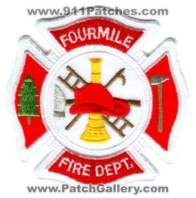 Four Mile Fire Department Patch (Colorado)
[b]Scan From: Our Collection[/b]
Keywords: fourmile dept.