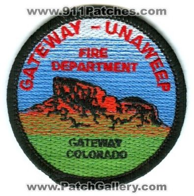 Gateway Unaweep Fire Department Patch (Colorado)
[b]Scan From: Our Collection[/b]
