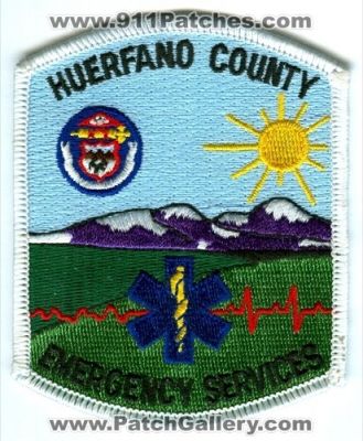 Huerfano County Emergency Services Patch (Colorado)
[b]Scan From: Our Collection[/b]
Keywords: ems