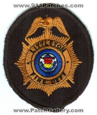 Littleton Fire Department Patch (Colorado) (Defunct)
[b]Scan From: Our Collection[/b]
Now South Metro Fire Rescue
Keywords: dept.