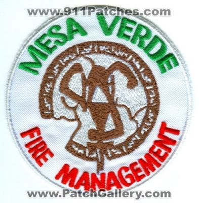 Mesa Verde Fire Management (Colorado) (Reproduction)
Scan By: PatchGallery.com
Keywords: wildland wildfire forest