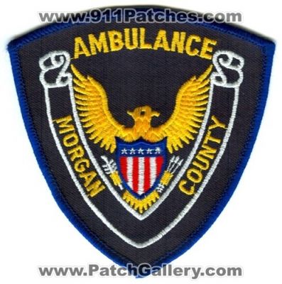 Morgan County Ambulance Patch (Colorado)
[b]Scan From: Our Collection[/b]
Keywords: ems