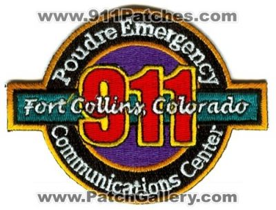 Poudre Emergency Communications Center 911 Fire EMS Police Patch (Colorado)
[b]Scan From: Our Collection[/b]
Keywords: fort ft collins dispatcher