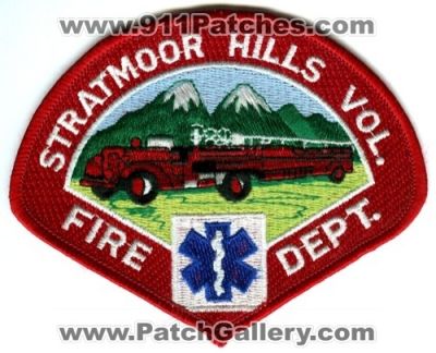 Stratmoor Hills Volunteer Fire Department Patch (Colorado)
[b]Scan From: Our Collection[/b]
Keywords: vol. dept.