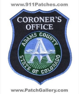 Adams County Coroner's Office (Colorado)
Thanks to Jim Schultz for this scan.
Keywords: coroners state of