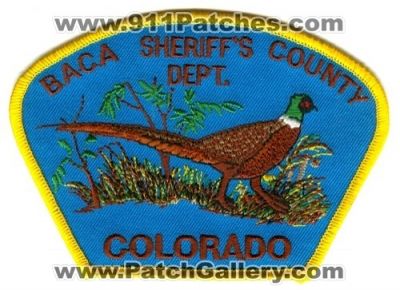 Baca County Sheriff's Department (Colorado)
Scan By: PatchGallery.com
Keywords: sheriffs dept.