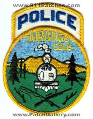 Durango Police Department Patch (Colorado)
Scan By: PatchGallery.com
Keywords: dept. colo. 476 train