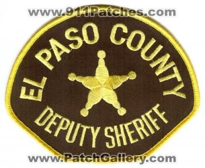 El Paso County Sheriff Deputy (Colorado)
Scan By: PatchGallery.com
