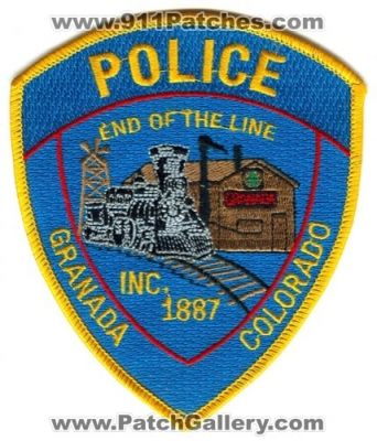 Granada Police (Colorado)
Scan By: PatchGallery.com
