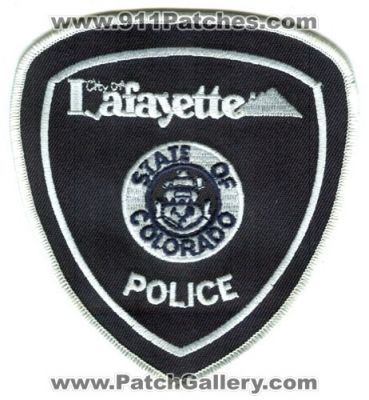 Lafayette Police (Colorado)
Scan By: PatchGallery.com

