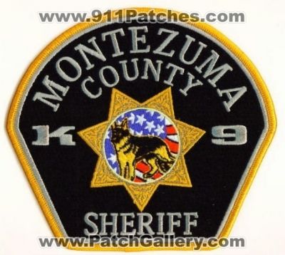 Montezuma County Sheriff K-9 (Colorado)
Thanks to apdsgt for this scan.
Keywords: k9