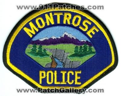 Montrose Police (Colorado)
Scan By: PatchGallery.com
