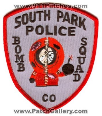 South Park Police Department Bomb Squad Patch (Colorado)
Scan By: PatchGallery.com
Keywords: dept. tv show who killed kenny