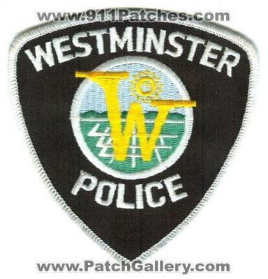 Westminster Police Department Patch (Colorado)
Scan By: PatchGallery.com
Keywords: dept.