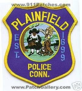 Plainfield Police (Connecticut)
Thanks to apdsgt for this scan.
Keywords: conn.