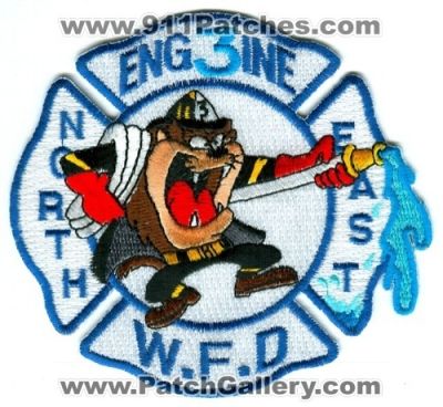 Wilmington Fire Department Engine 3 (Delaware)
Scan By: PatchGallery.com
Keywords: dept. w.f.d. wfd north east taz