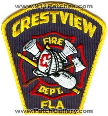 Crestview Fire Department (Florida)
Scan By: PatchGallery.com
Keywords: dept. fla