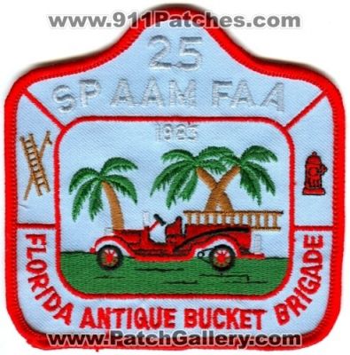 Florida Antique Bucket Brigade FABB 25th (Florida)
Scan By: PatchGallery.com
Keywords: spaamfaa