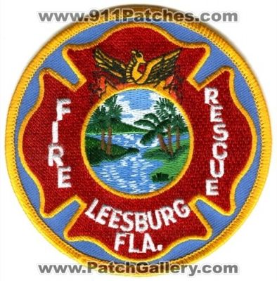 Leesburg Fire Rescue Department Patch (Florida)
Scan By: PatchGallery.com
Keywords: dept. fla.