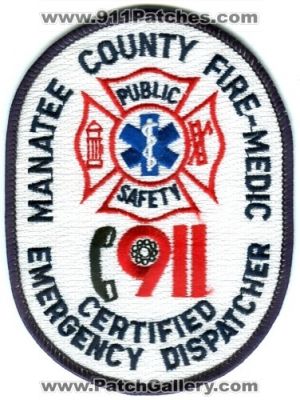 Manatee County Public Safety Fire Medic 911 Certified Emergency Dispatcher (Florida)
Scan By: PatchGallery.com
Keywords: dps communications
