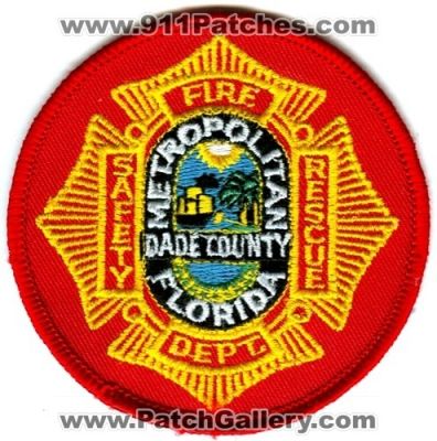 Metropolitan Dade County Fire Department (Florida)
Scan By: PatchGallery.com
Keywords: safety rescue dept.
