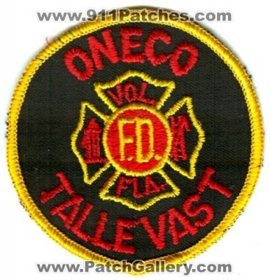 Oneco Tallevast Volunteer Fire Department (Florida)
Scan By: PatchGallery.com
Keywords: vol. f.d. fd fla.