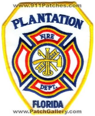 Plantation Fire Department Patch (Florida)
Scan By: PatchGallery.com
Keywords: dept.