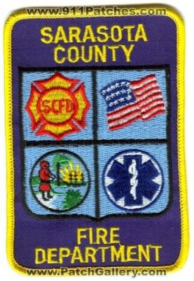 Sarasota County Fire Department (Florida)
Scan By: PatchGallery.com
Keywords: dept. scfd