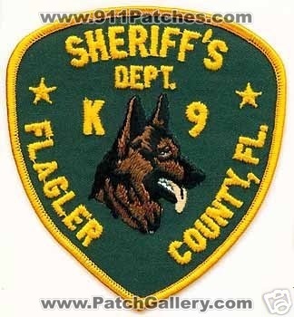 Flagler County Sheriff's Department K-9 (Florida)
Thanks to apdsgt for this scan.
Keywords: sheriffs dept. fl. k9