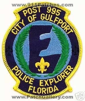 Gulfport Police Explorer Post 995 (Florida)
Thanks to apdsgt for this scan.
Keywords: city of