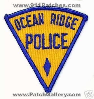 Ocean Ridge Police (Florida)
Thanks to apdsgt for this scan.
