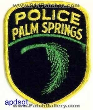 Palm Springs Police (Florida)
Thanks to apdsgt for this scan.
