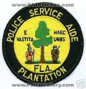 Plantation Police Service Aide (Florida)
Thanks to apdsgt for this scan.
Keywords: fla.