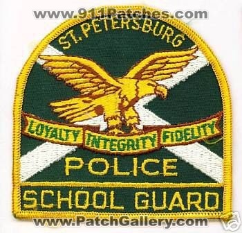 Saint Petersburg Police School Guard (Florida)
Thanks to apdsgt for this scan.
Keywords: st.