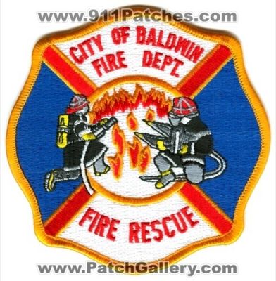 Baldwin Fire Department (Georgia)
Scan By: PatchGallery.com
Keywords: dept. rescue city of