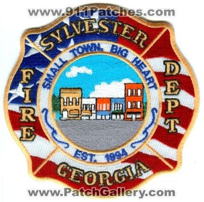 Sylvester Fire Department (Georgia)
[b]Scan From: Our Collection[/b]
[b]Patch Made By: 911Patches.com[/b]
Keywords: dept.