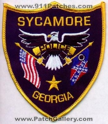 Sycamore Police
Thanks to EmblemAndPatchSales.com for this scan.
Keywords: georgia