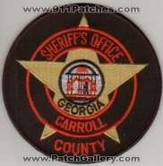 Carroll County Sheriff's Office
Thanks to BlueLineDesigns.net for this scan.
Keywords: georgia sheriffs