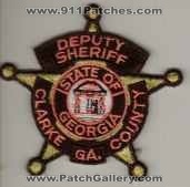 Clarke County Sheriff Deputy
Thanks to BlueLineDesigns.net for this scan.
Keywords: georgia
