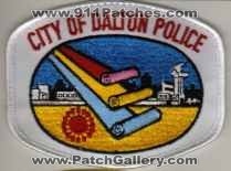 Dalton Police
Thanks to BlueLineDesigns.net for this scan.
Keywords: georgia city of