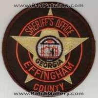 Effingham County Sheriff's Office
Thanks to BlueLineDesigns.net for this scan.
Keywords: georgia sheriffs
