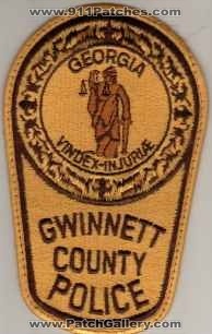 Gwinnett County Police
Thanks to BlueLineDesigns.net for this scan.
Keywords: georgia
