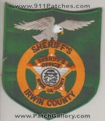 Irwin County Sheriff's Office
Thanks to BlueLineDesigns.net for this scan.
Keywords: georgia sheriffs