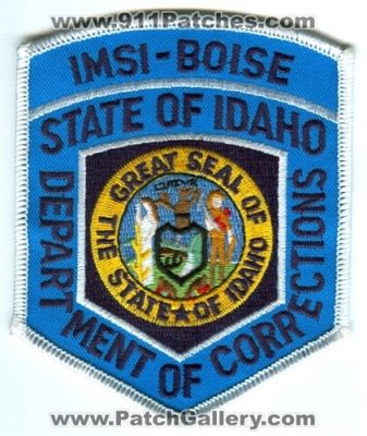 Idaho Maximum Security Institution Boise Department of Corrections (Idaho)
Scan By: PatchGallery.com
Keywords: imsi state of doc