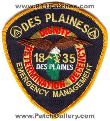 Des Plaines Emergency Management (Illinois)
Scan By: PatchGallery.com
Keywords: fire police