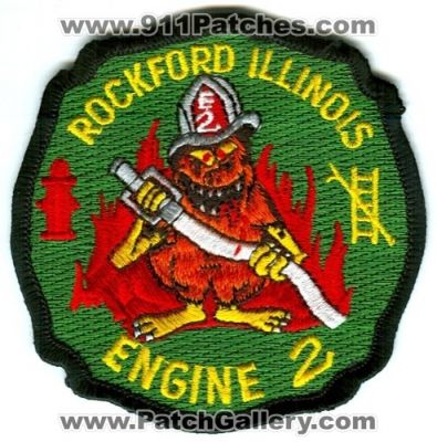 Rockford Fire Department Engine 2 Patch (Illinois)
Scan By: PatchGallery.com
Keywords: dept. company co. station e2