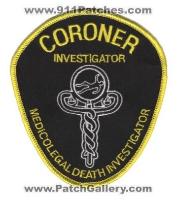Belmont County Coroner Medicolegal Death Investigator (Illinois)
Thanks to Jim Schultz for this scan.
