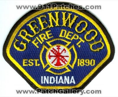 Greenwood Fire Department Patch (Indiana)
Scan By: PatchGallery.com
Keywords: dept. est. 1890
