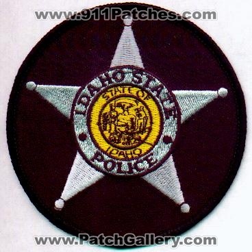 Idaho State Police
Thanks to EmblemAndPatchSales.com for this scan.
